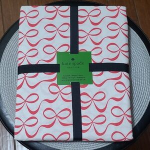 🎀♠️Kate Spade Bow Oblong Tablecloth